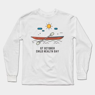 Child health day gift Long Sleeve T-Shirt